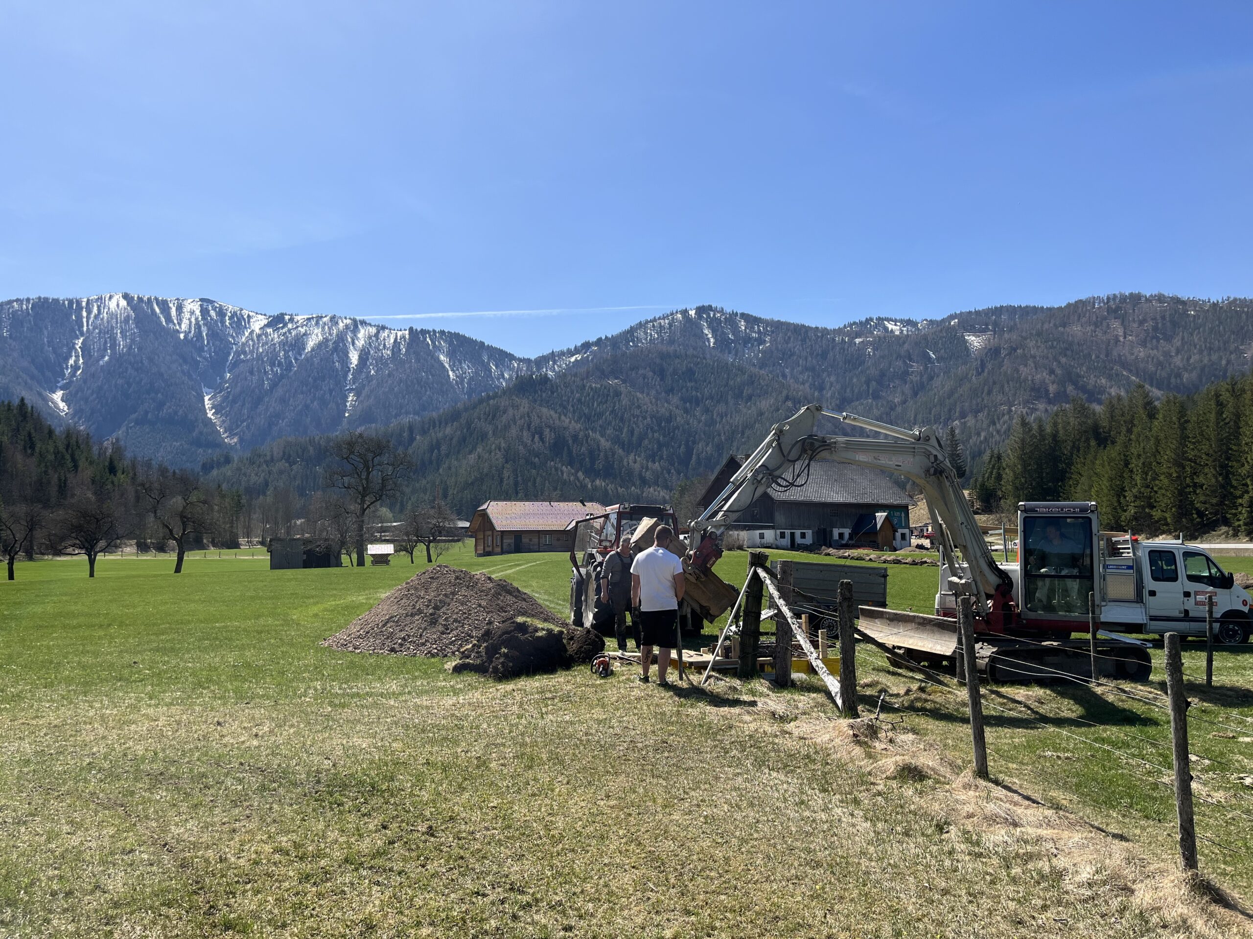 TAWES Kernhof Bauarbeiten