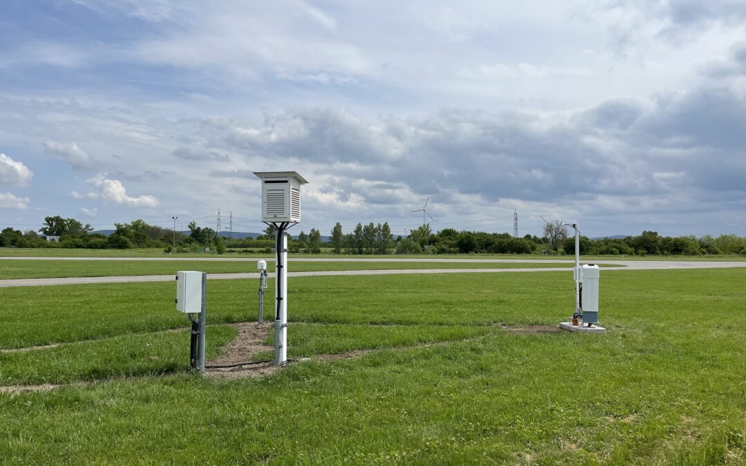 Neue Flugplatz TAWES in Stockerau